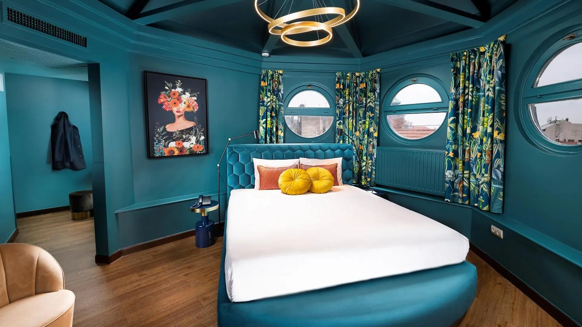 בודפשט Three Corners Hotel Art